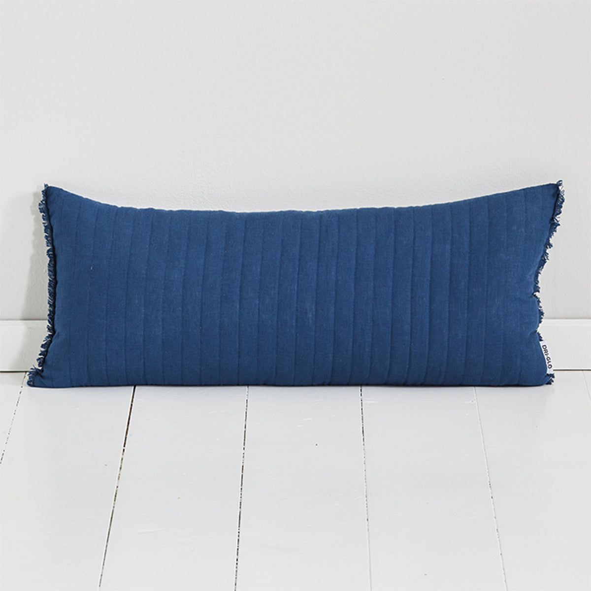 Linen Quilted Boulster Cushion